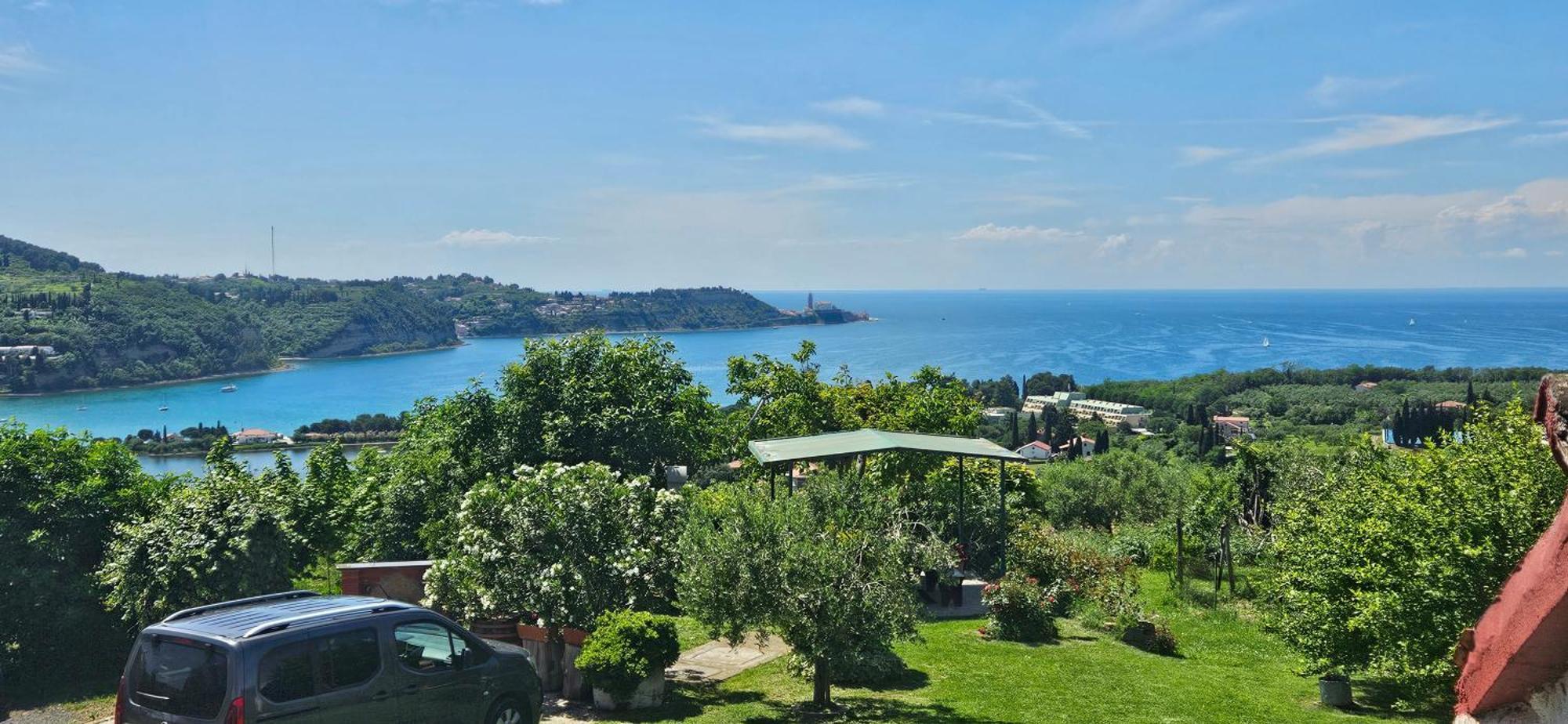 Sea View Apartment Renzzo Strunjan Bagian luar foto