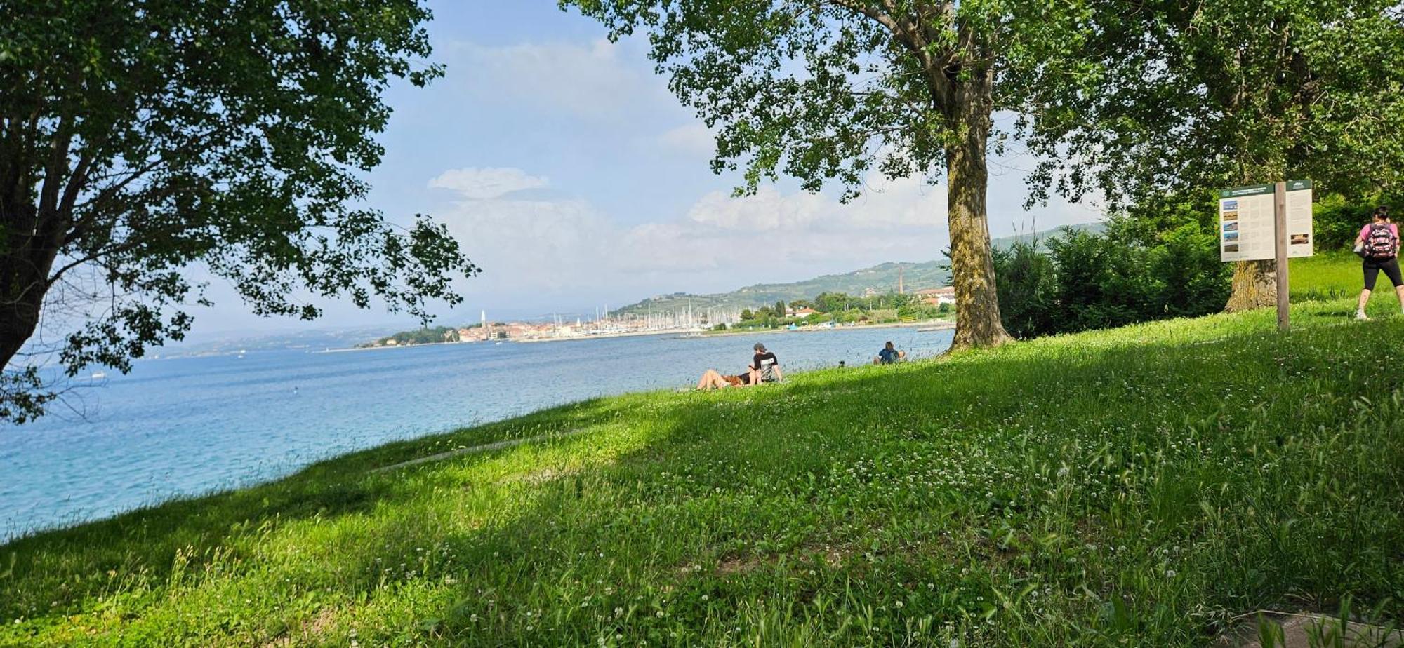 Sea View Apartment Renzzo Strunjan Bagian luar foto